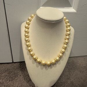 Maggie Villamaria Elegant Yellow Pearl Necklace